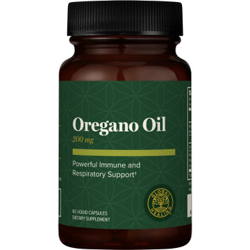 Oregano Oil 200mg: 60 Capsules