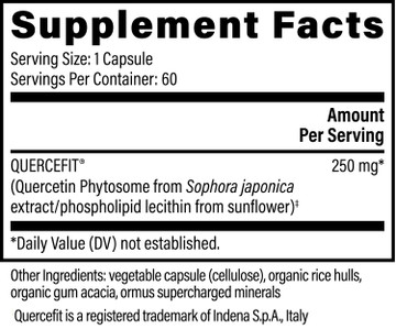 Quercetin: 60 Capsules 