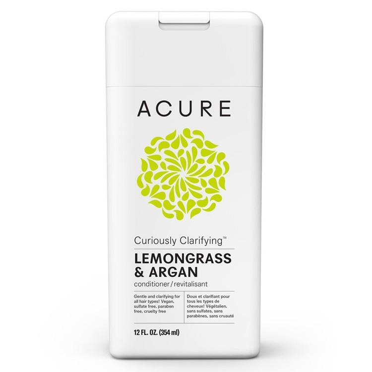 ACURE Curiously Clarifying Lemongrass & Argan Conditioner - 354ml