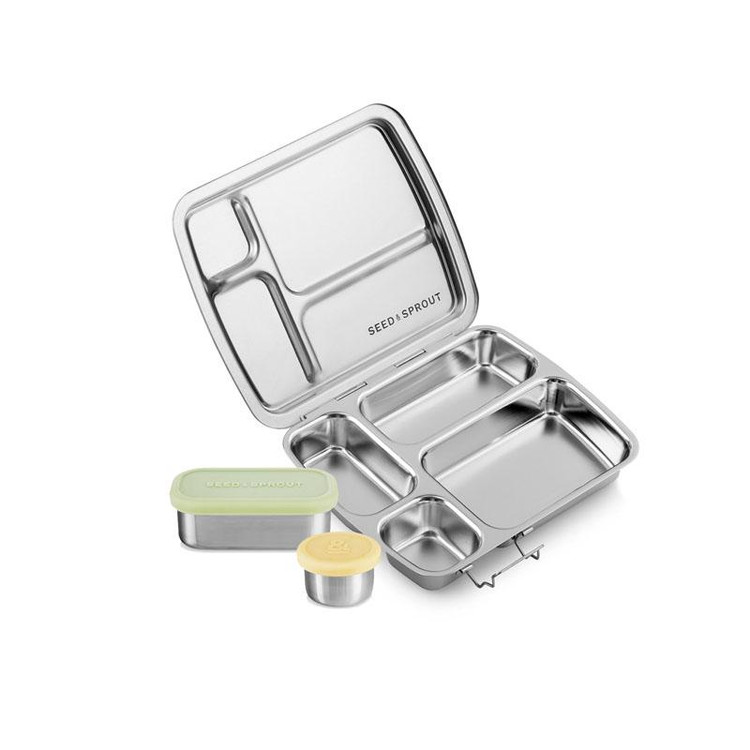 Stainless Steel Crunch Box & Leakproof Pots