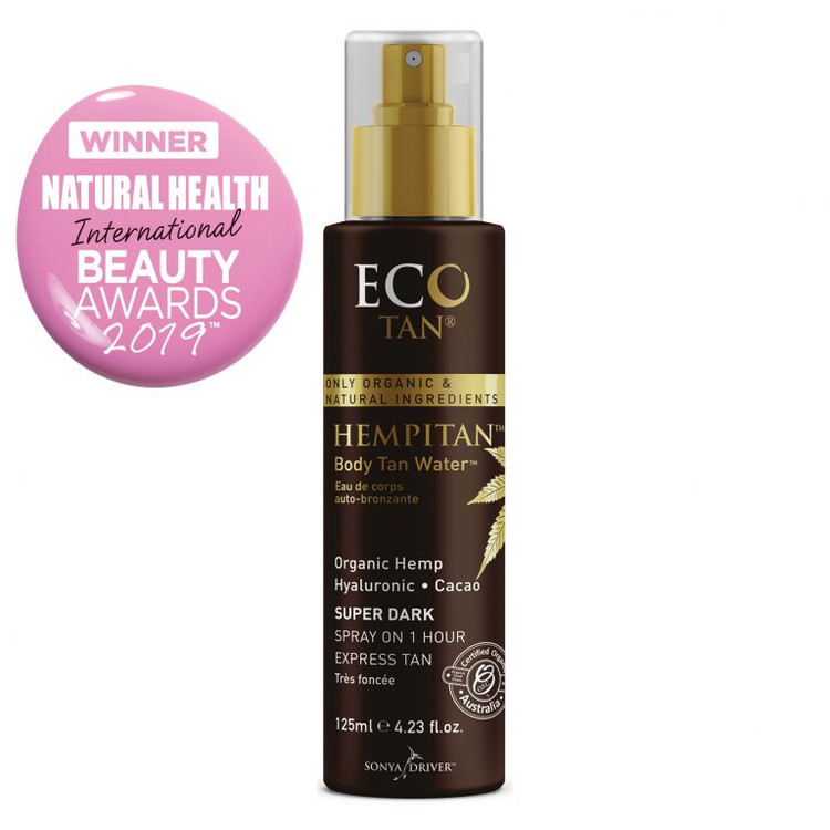 Organic Hempitan Body Tan Water: 250ml Spray