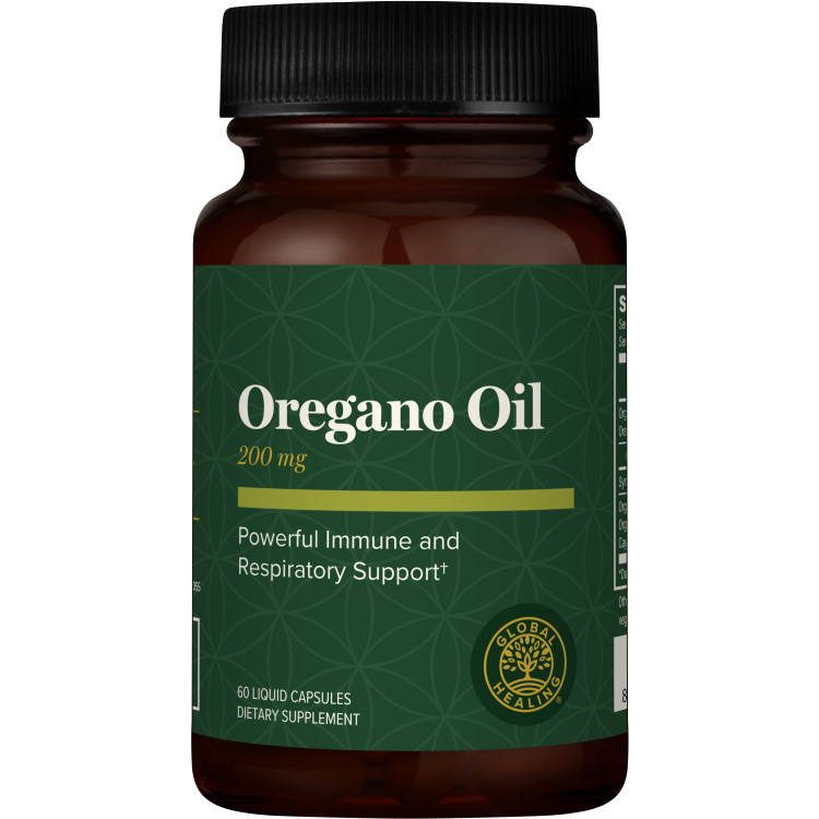 Oregano Oil 200mg: 60 Capsules