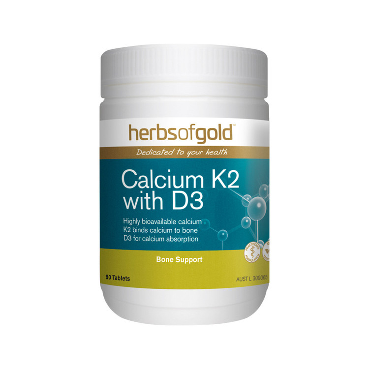  Calcium K2 with D3 - 90 tablets