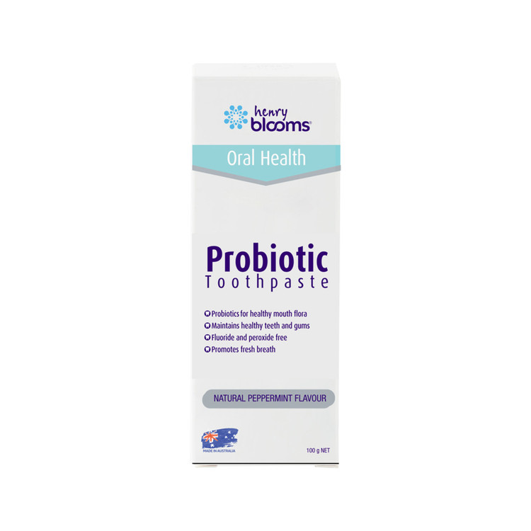 Oral Health Probiotic Toothpaste Peppermint: 100g