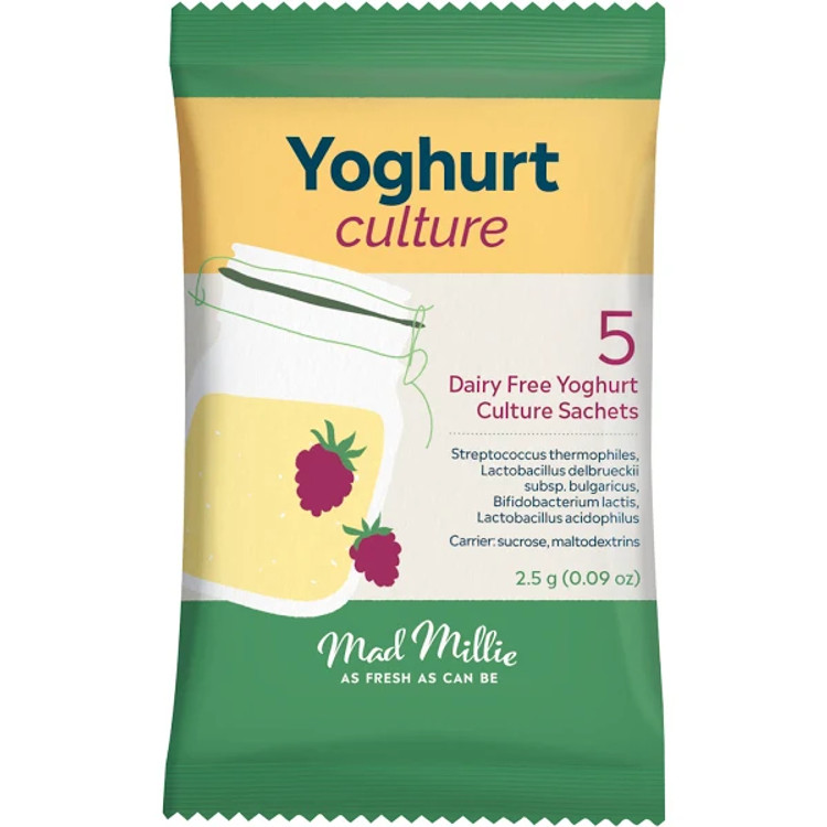 Mad Millie Yoghurt Culture Dairy Free (5 pk)
