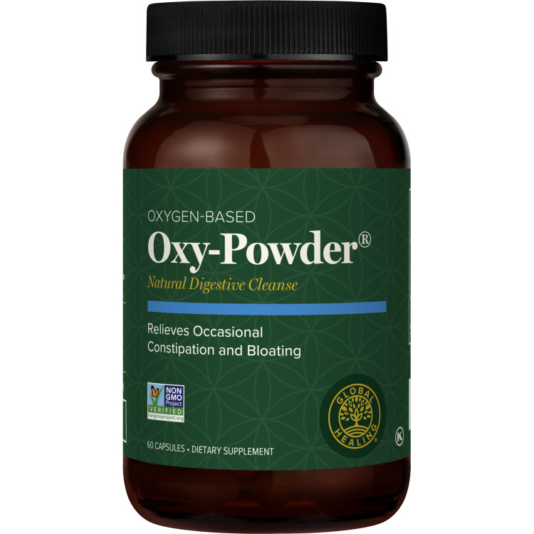 Oxy-Powder Natural Digestive Cleanse: 60 Capsules 
