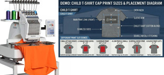 Adult Embroidery Customized T-shirt