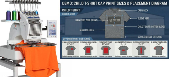 Adult Embroidery Customized T-shirt