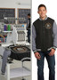 Embroidery Fleece Letterman Jacket ST270
