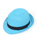 Women's Fedora Hat Solid 6pc H05801