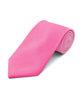 Poly Solid Satin Tie PS1301