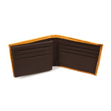 Bi-Fold Genuine Leather Ostrich Wallet MGLW-A120O