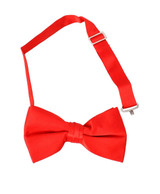 Boy's Poly Satin Banded Bow Ties