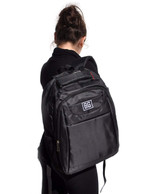 BG Black Durable Laptop Business Travel Ventilated Moisture Wick Padded Backpack