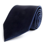 Solid Series Silk Tie - Navy