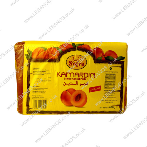 Dried Apricot Paste Kamardin - Sofra - 400g