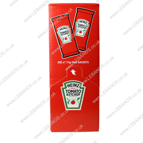 Tomato Ketchup Sachets - Heinz - 200 x 10g