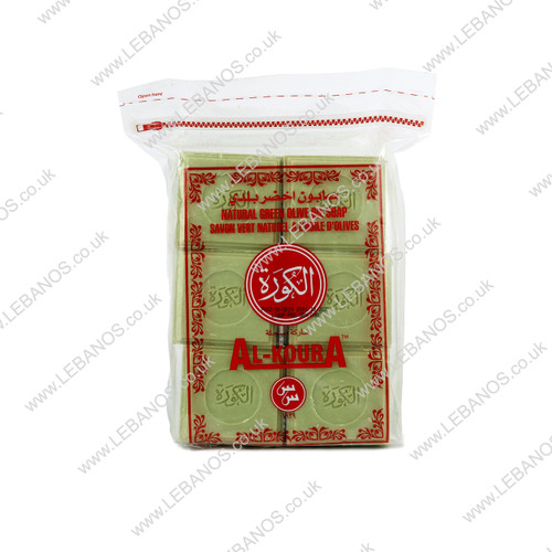 Natural Green Olive Oil Soap - Al Koura - 1kg
