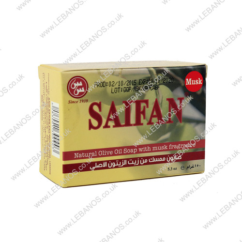 Natural Olive Oil Soap - Saifan - 18 x 150g