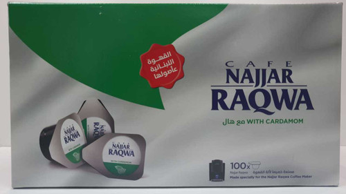 Single Cup Najjar Coffee/Cardamon - Raqwa - 100pcs