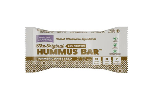 THE ORIGINAL HUMMUS BAR - Turmeric Anise Seed (55g x 20 bars per box)
