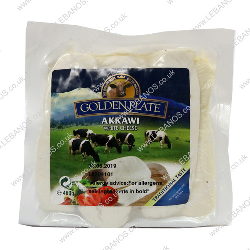 Akkawi Cheese - Golden Plate - 18 x 460g