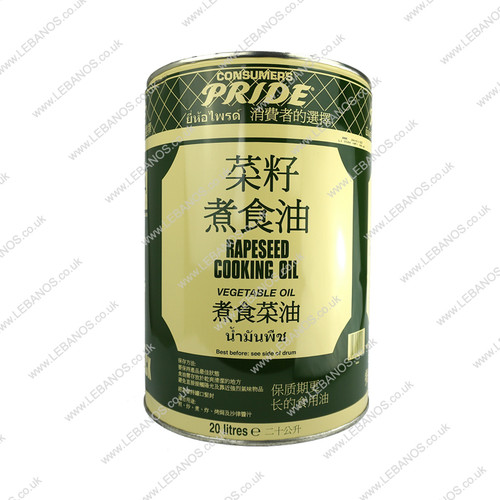Rapeseed Oil Pride/Green Tin - 20ltr