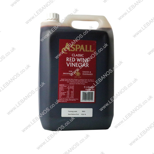 Red Wine Vinegar - Aspall - 5L