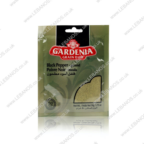 Black Pepper Ground - Gardenia - 12x50g