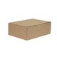 EBPAK 100 Pack Brown Mailing Box 174 x 128 x 53mm Diecut Mailer