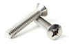 8-32 Stainless Oval Head Phillips Machine Screw