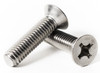 M3x0.5 Stainless Phillips Flat Head Machine Screw