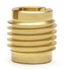 EZ-Lok Brass Wood Inserts - (SAE) Fine Thread