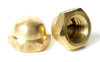 Brass Acorn (Cap) Nuts - (SAE) Fine