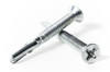 Flat Head Self Drilling w/ Wings -Zinc  Plated