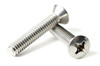 1/4-20 Stainless Oval Head Phillips Machine Screw