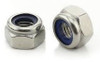 Metric Nylon Insert Lock Nuts - Std. Pitch