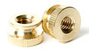 Brass Knurled Nuts