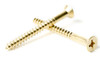 #12 Brass Phillips Flat Head Wood Screw