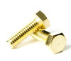 5/16-18 Brass Hex Head Cap Screws