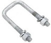 Square U Bolts - Galvanized Steel