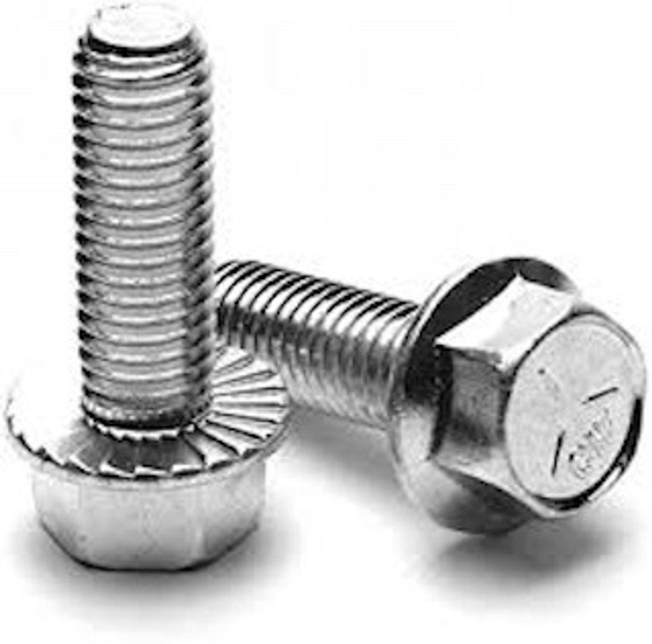 5/16-18 Grade 5 Serrated Hex Flange Bolt