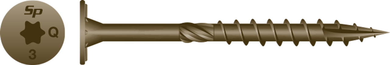 Wafer Head Star Drive Timber Screws