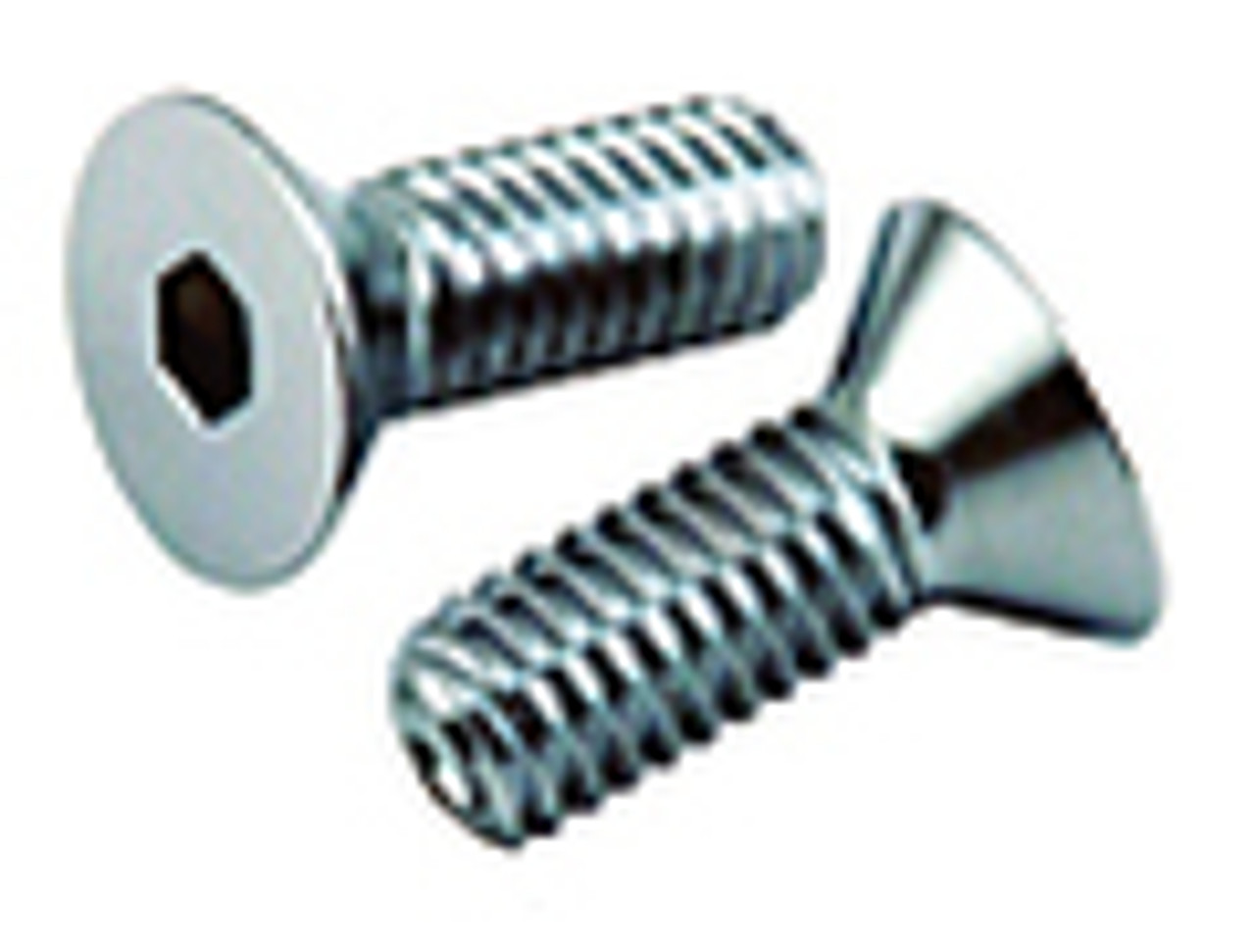 Chrome Flat Head Socket Cap Screw (USS)