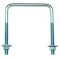 Square U Bolts - Plated Steel