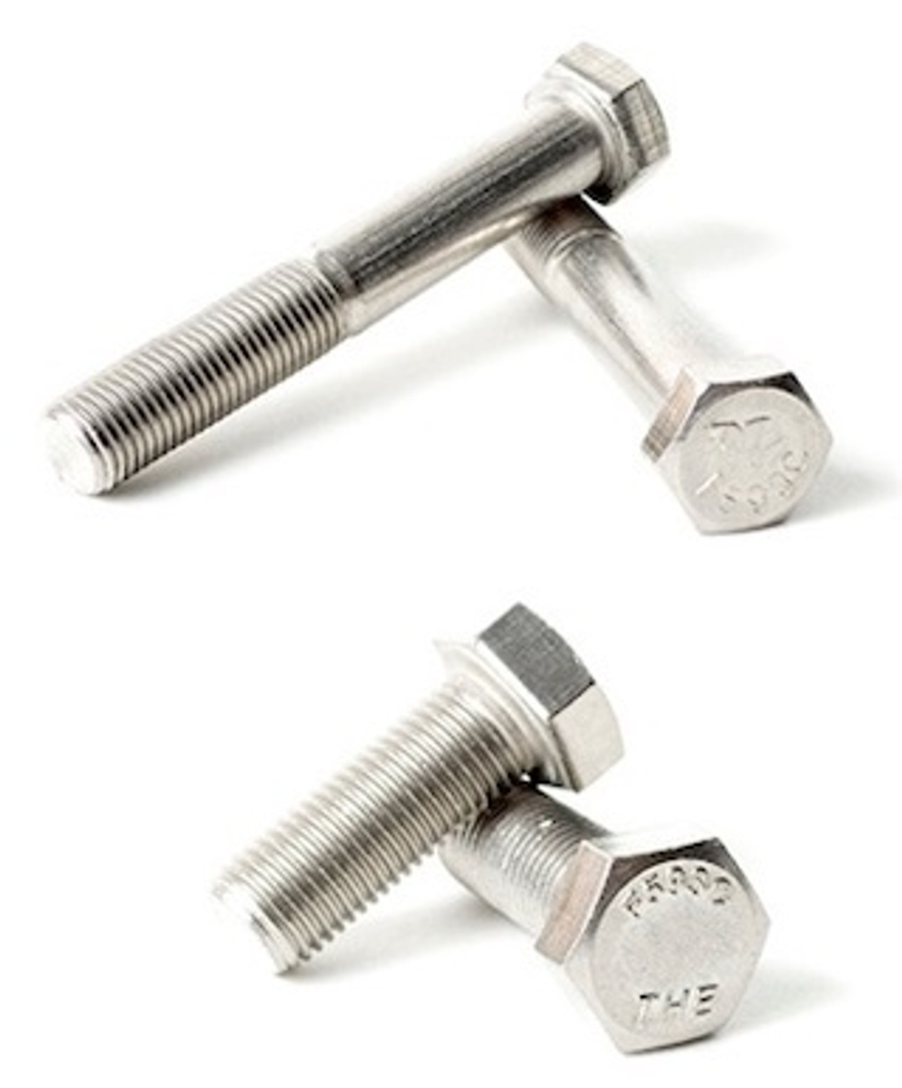Stainless Hex Head Cap Screws - (SAE) Fine Thread