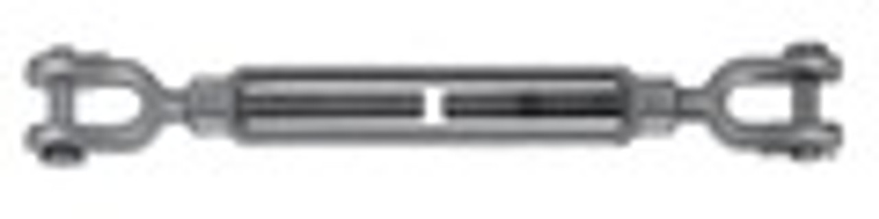 Galvanized Jaw & Jaw Turnbuckle