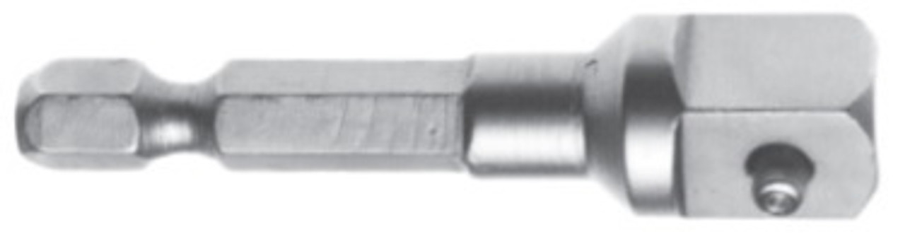 1/4" Hex Drive to Square Extensions
