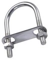 Round Bend U Bolts with Plates - Plated Steel