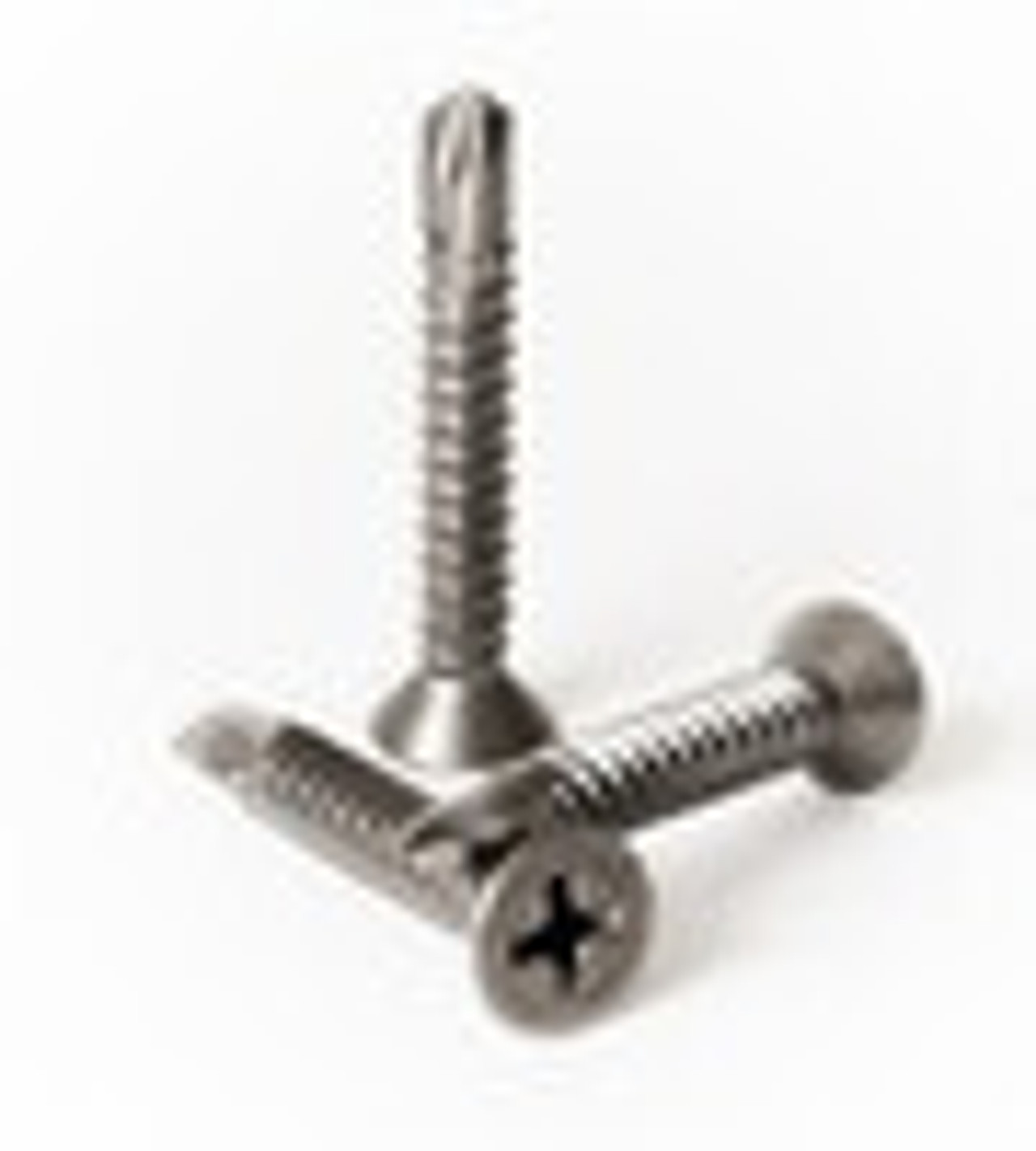 #14 Phillips Flat Head Self Drilling Screw 410 SS